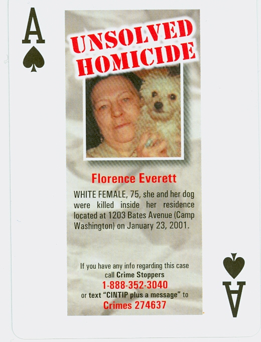 Florence Everett death by force case profile photo