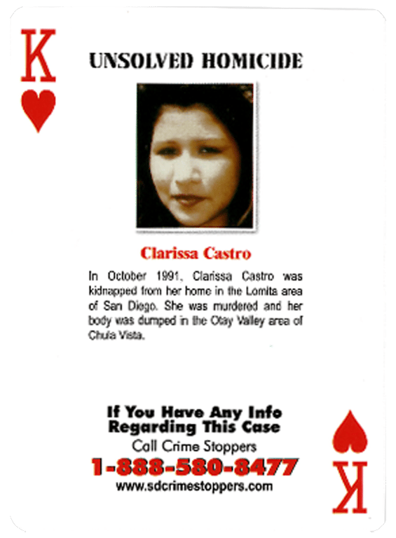 Clarissa Castro death by force case profile photo