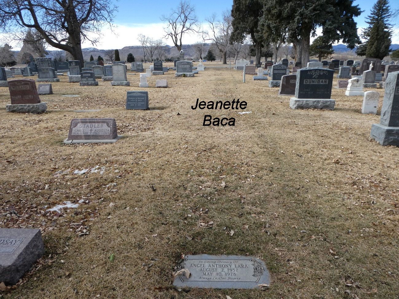 Jeanette Baca death by force case profile photo