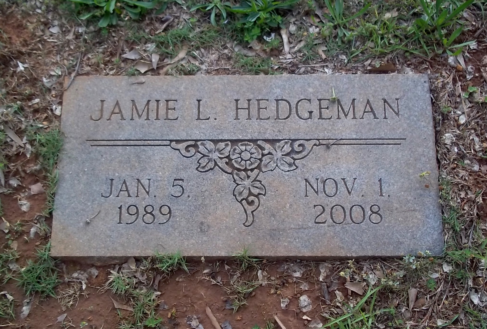 Jamie Hedgeman death by force case profile photo