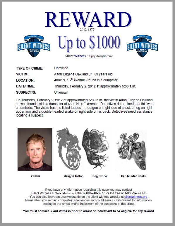 Alton Oakland death by force case profile photo