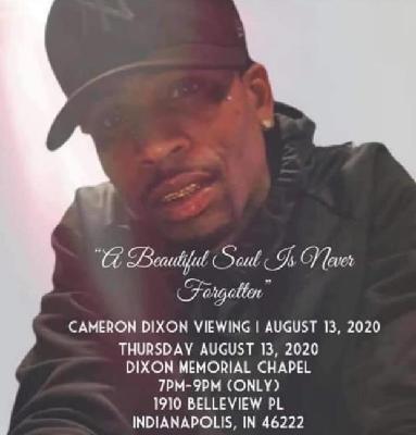 Cameron Dixon death by force case profile photo