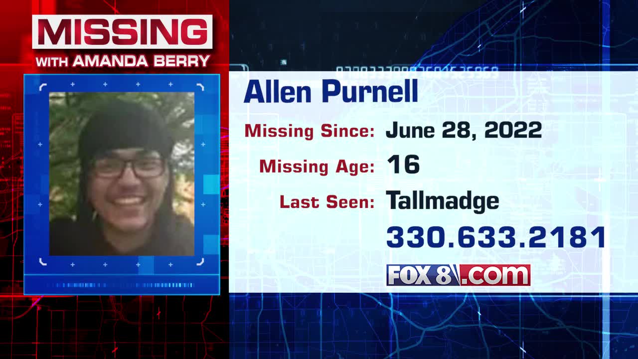 Allen Purnell missing person case in Tallmadge, Ohio
