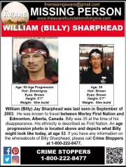 William SHARPHEAD missing person case profile photo